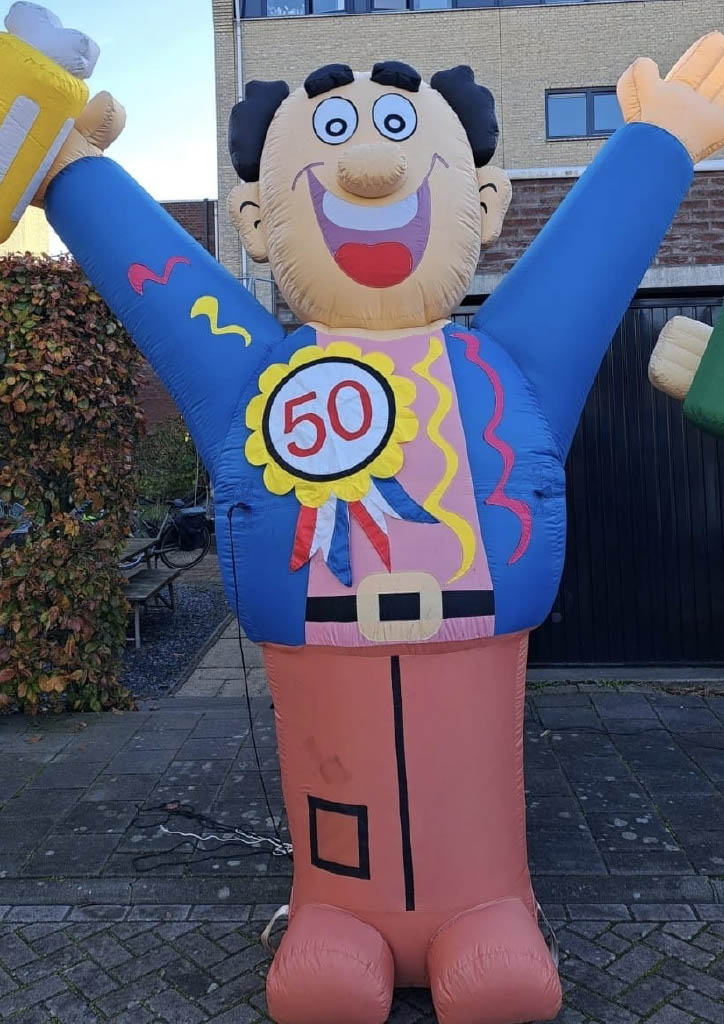 Abraham opblaaspop 2,8 meter - Afbeelding 2