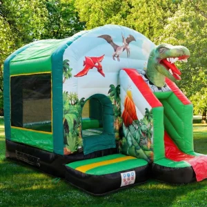 Dinosaurus springkussen huren