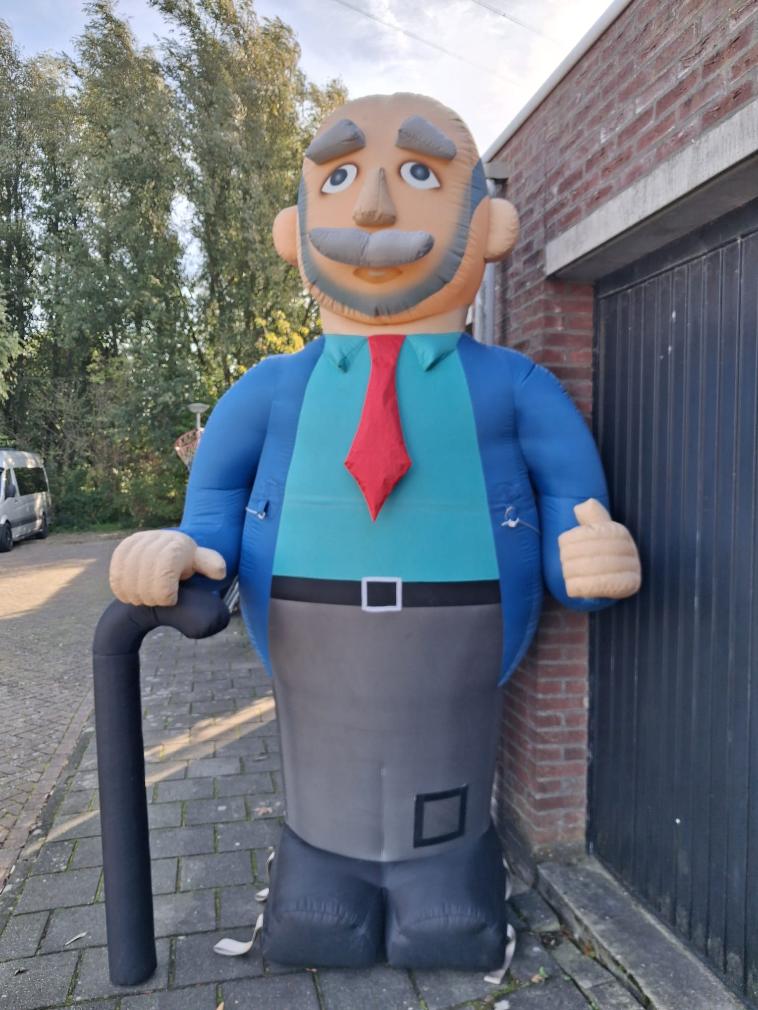 Abraham opblaaspop 2,8 meter - Afbeelding 2