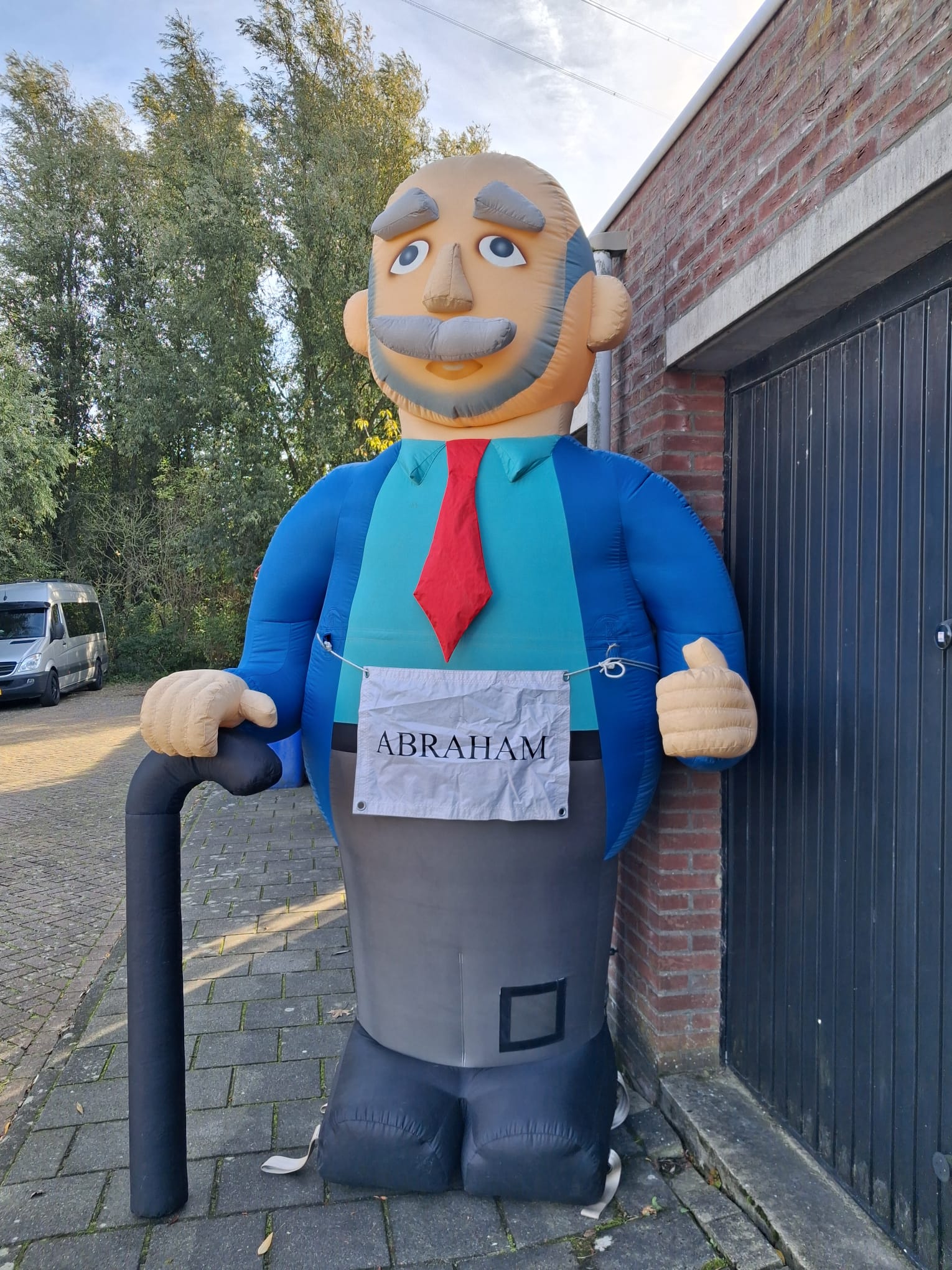 Abraham opblaaspop 2,8 meter - Afbeelding 4